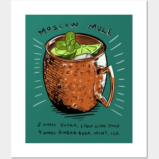 Moscow mule Posters and Art